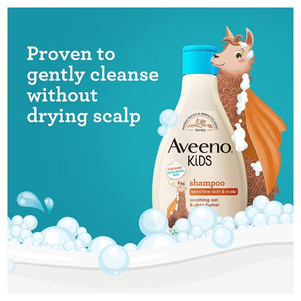 Aveeno Kids Shampoo gentle cleanser 250ml - British product