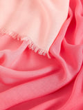 White Stuff ombre scarf coral 100x200cm, imported from the UK