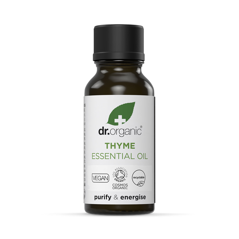 Dr Organic thyme pure essential oil 10ml - British product
