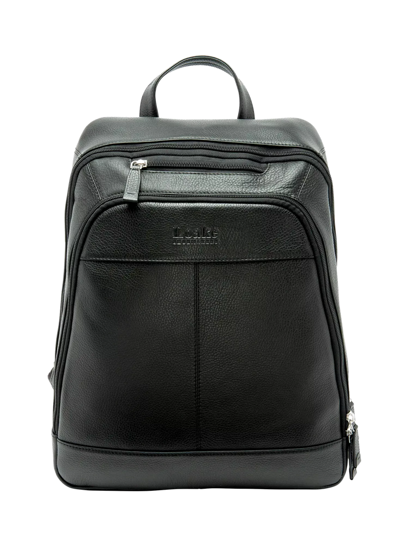 Loake leather backpack veg-tanned laptop 16 inch - British product