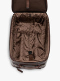 Loake Paris leather wheeled suitcase Chestnut (British brand)