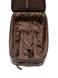 Loake Paris leather wheeled suitcase Chestnut (British brand)