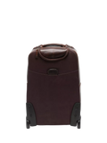 Loake Paris leather wheeled suitcase Chestnut (British brand)
