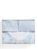 Ralph Lauren baby gift set cotton knit toile, imported from the UK