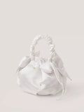 Monsoon kids' pearl bag and hair bow set white, imported from the UK