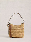 White Stuff Mini Sofia Raffia crossbody bag - British product