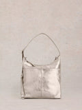 White Stuff Sophia crossbody bag in silver (British brand)