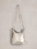 White Stuff Sophia crossbody bag in silver (British brand)