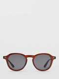 Mango Justin oval sunglasses brown polycarbonate, imported from the UK