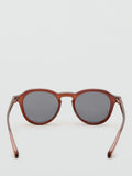 Mango Justin oval sunglasses brown polycarbonate, imported from the UK