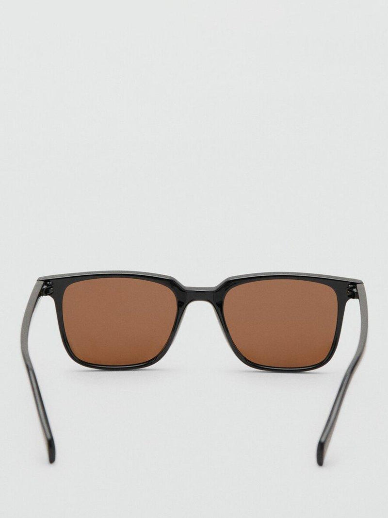 Mango Bosco rectangular sunglasses polycarbonate frame tinted lenses (British brand)