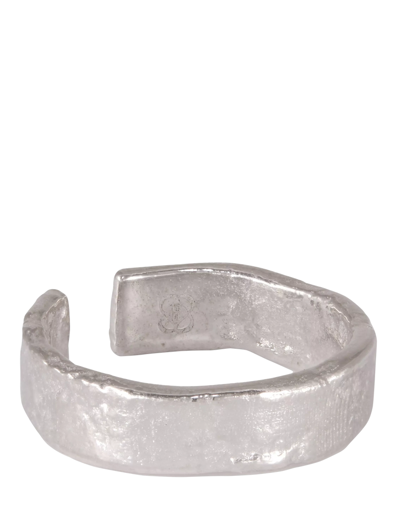 Ottoman Hands Dela adjustable band ring silver, UK version