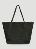 HUSH Saffie pure suede tote bag, imported from the UK