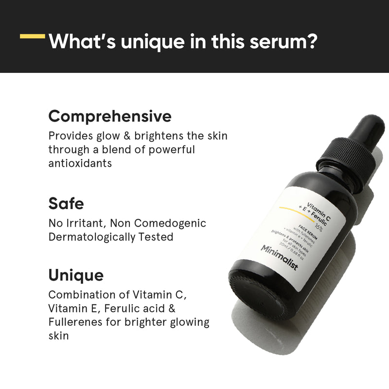 Minimalist Vitamin C E Ferulic serum 20ml - British product