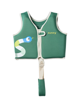 John Lewis Sunnylife Kids' Into The Jungle Swim Vest, Green- Buy online at McGrocer