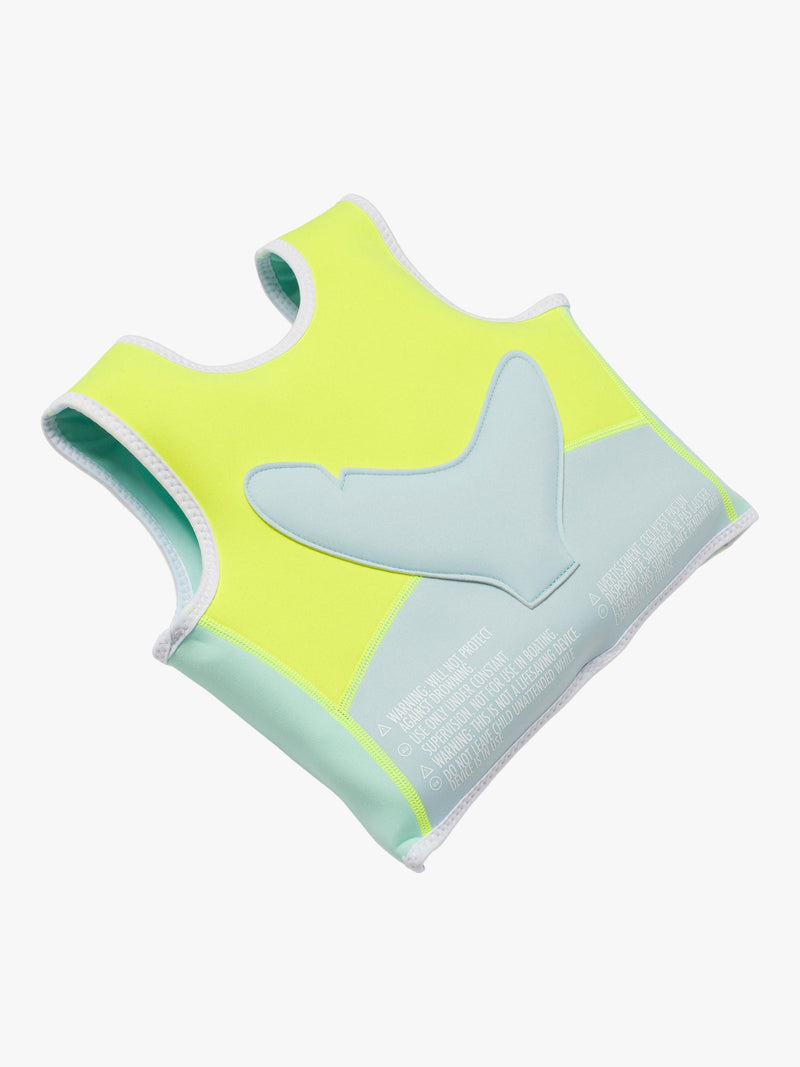 Sunnylife Kids' Salty Shark swimming vest, imported from the UK