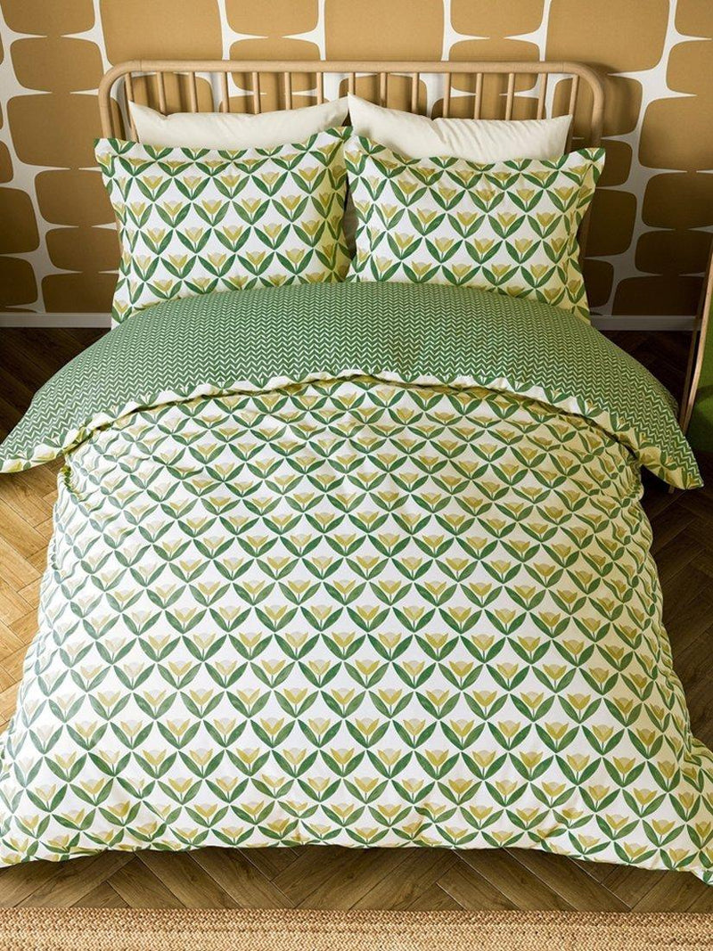 Scion Tulip duvet cover set lemon - British product