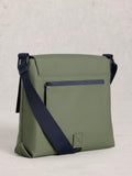 White Stuff Alec crossbody bag green British brand