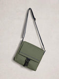 White Stuff Alec crossbody bag green British brand