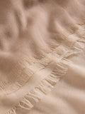 White Stuff Penny oversized scarf in natural colour (British brand)