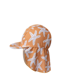 Swim Essentials baby sun hat orange sea stars, imported from the UK