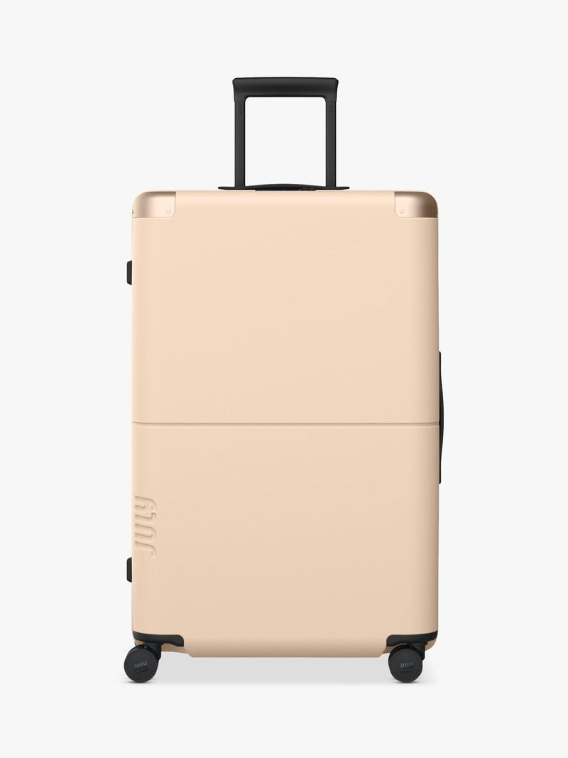 July Checked Plus large hard-sided suitcase 77cm, UK version