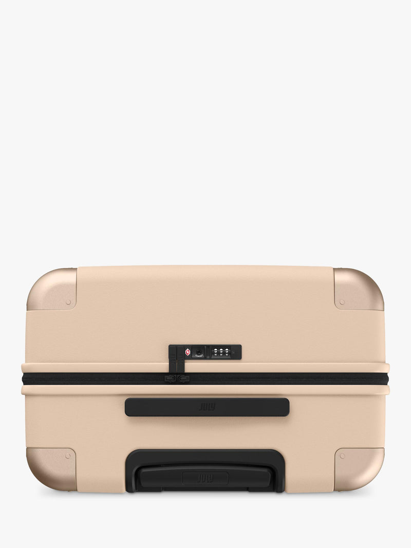 July Checked Plus large hard-sided suitcase 77cm, UK version