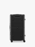 July Checked Trunk Leather 72cm suitcase (British brand)