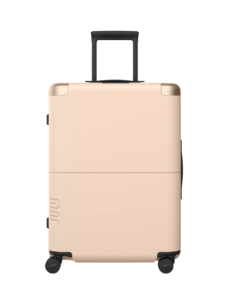 July Checked 4-Wheel 55cm Medium Suitcase