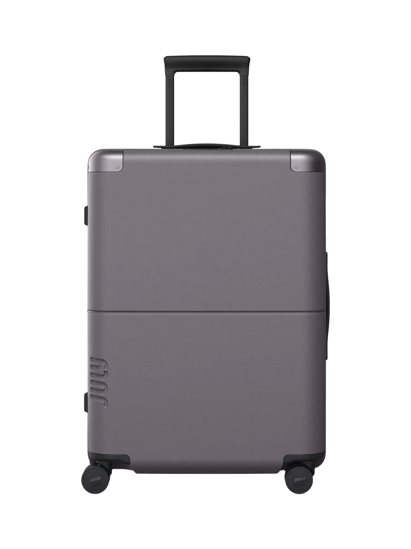 July Checked 4-Wheel 55cm Medium Suitcase