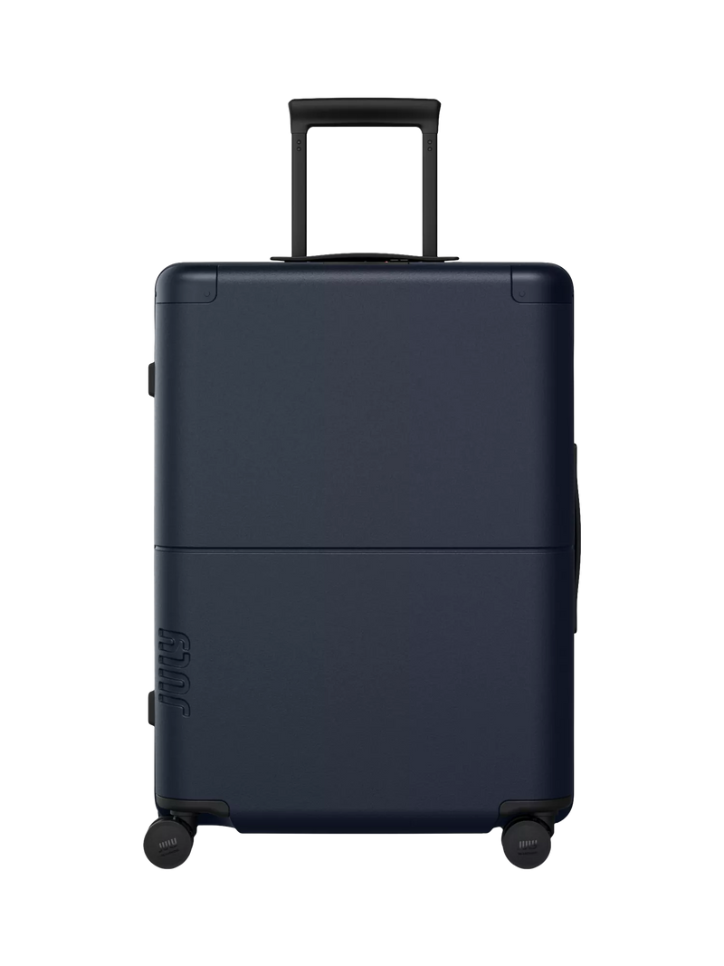 July Checked 4-Wheel 55cm Medium Suitcase