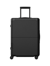 John Lewis July Checked Expandable 4-Wheel 66cm Medium Suitcase- Buy online at McGrocer