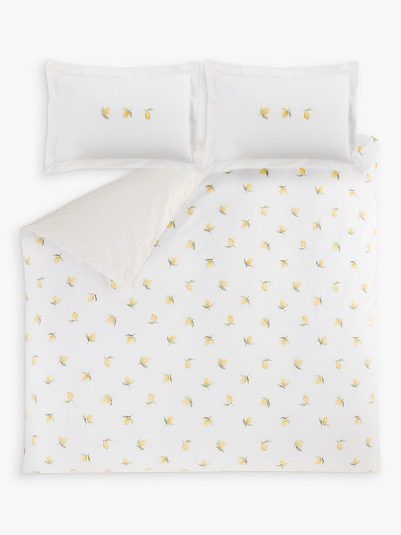 Sophie Allport Lemons duvet cover set Double, imported from the UK