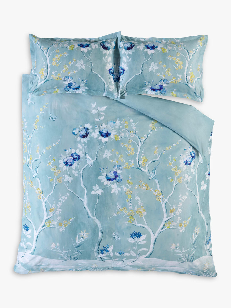 Designers Guild duvet cover set 250 thread count cotton sateen, imported from the UK