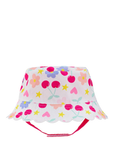 John Lewis Small Stuff Kids Floral Sun Hat White- Buy online at McGrocer