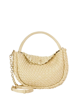 John Lewis Dune London Dinideliberate Woven Grab Bag, Yellow- Buy online at McGrocer