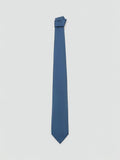 Mango silk blend tie in light pastel blue (British brand)