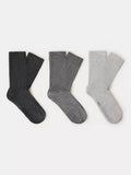 Mango ankle socks pack of 3 grey - British product
