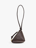 Radley bag charm in textured leather, imported from the UK