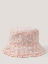 John Lewis Monsoon Baby Bucket Hat Pink- Buy online at McGrocer