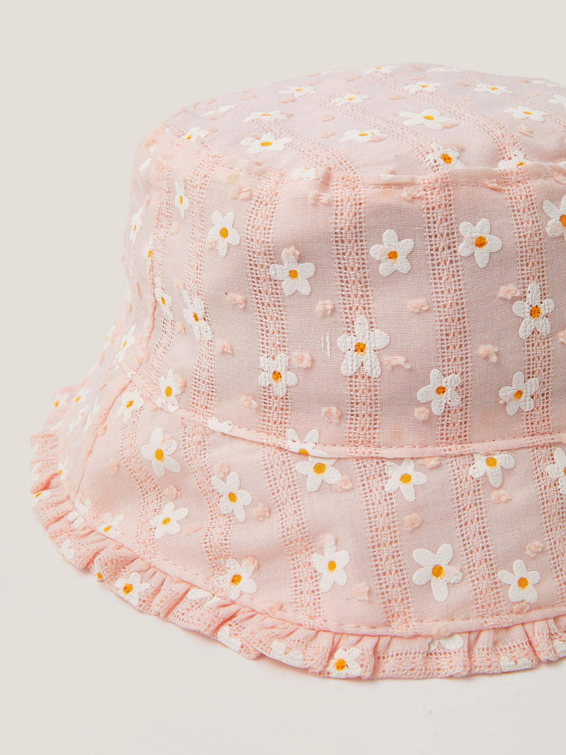 Monsoon baby bucket hat pink, imported from the UK