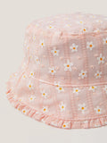 Monsoon baby bucket hat pink, imported from the UK