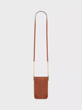 Gerard Darel Charlotte Suede Phone Crossbody Pouch