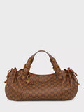 Gerard Darel 24H Logo shoulder bag in Camel (British brand)