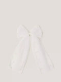 Monsoon kids pearl bow hair clip white, imported from the UK