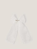 Monsoon kids pearl bow hair clip white, imported from the UK