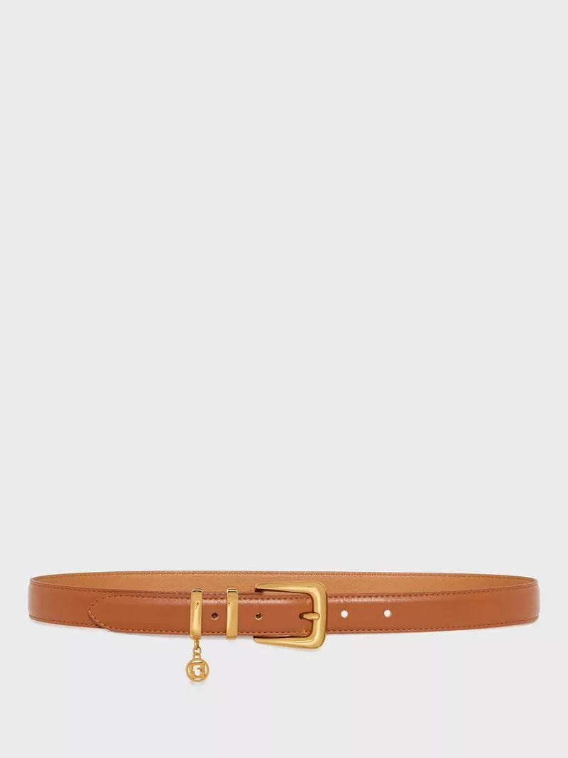 Gerard Darel Giula Skinny Pure Leather Belt