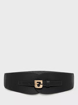 John Lewis Gerard Darel Olympe Leather Belt, Black- Buy online at McGrocer