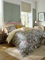 John Lewis William Morris At Home Spring Thicket Reversible 250 Thread Count Duvet Cover Set - Double- Buy online at McGrocer