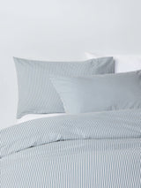 John Lewis John Lewis Cotton Rich Skinny Stripe Duvet Cover Set (Double)- Buy online at McGrocer